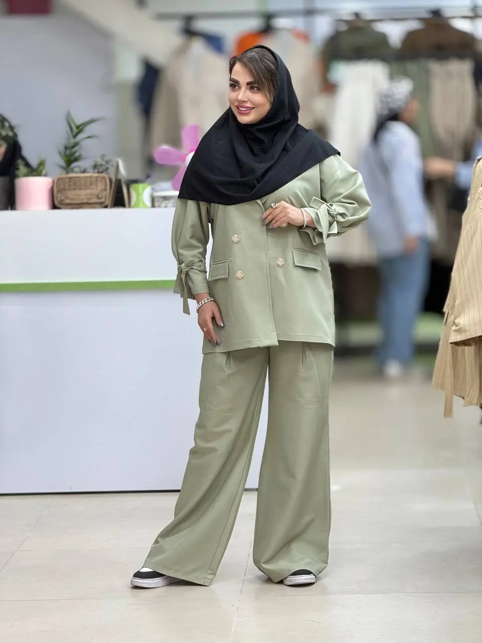 کت و شلوار کجرا استین عروسکی